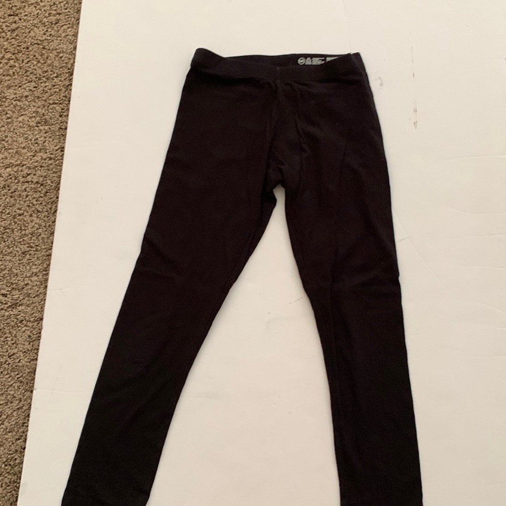 Wonder nation girls leggings size 10/12 black